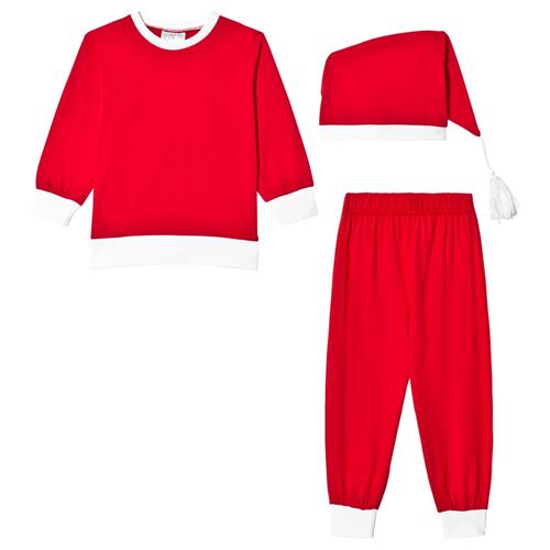 Christmas Kids Santa Costume Red 122/128 cm    122/128 cm  Unisex