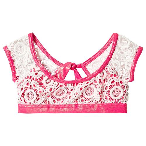 Pate de Sable Hæklet Bikinitop Tde  10 Y    10 år  kvinde