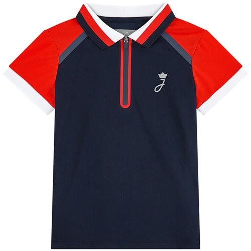 Jacadi Contrast Sleeves Poloshirt Navyblå 6 Y    6 år  mand