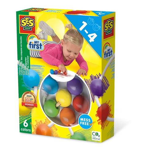 SES Creative Mine Første Farveblyantperler 2-4 Y      Unisex