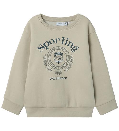 Name It Sweatshirt - NmmDrian - Silver Lining