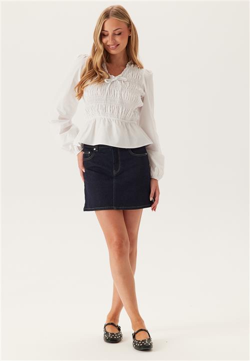 BUBBLEROOM Cotton Smock Blouse