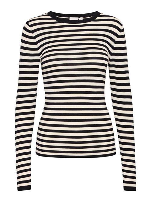 ICHI Pullover 'IH DIANE'  sort / naturhvid