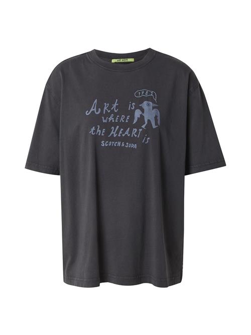 SCOTCH & SODA Shirts  grå / sort