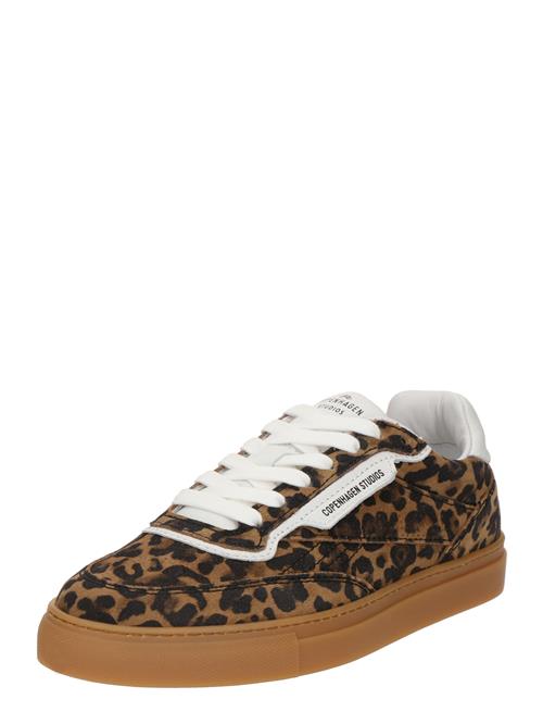 Copenhagen Studios Sneaker low  lysebrun / sort / hvid