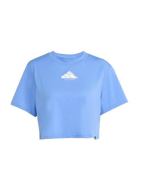 ADIDAS PERFORMANCE Funktionsbluse  dueblå / lysegrå
