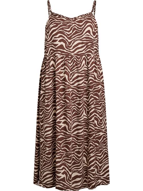Zizzi Kjole  beige