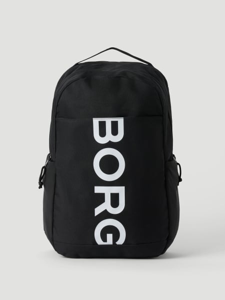 Björn Borg Borg Logo Backpack L Sort