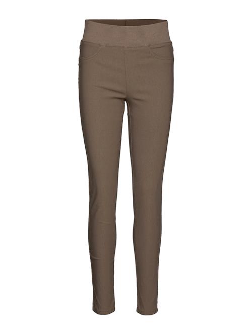 Pants From Freequent In A Soft Material With Power Stretch. The Pants Have A Sim FREE/QUENT Brown