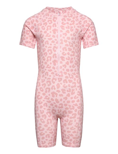 Uv-Suit Pink Leo 01 74/80 Geggamoja Pink