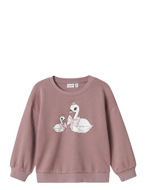 Nmfvalona Ls Long Rlx Sweat Bru Name It Pink