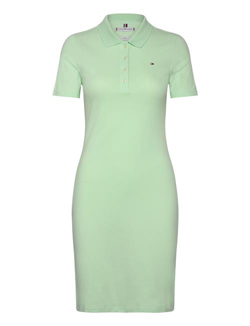 1985 Slim Pique Polo Dress Ss Tommy Hilfiger Green