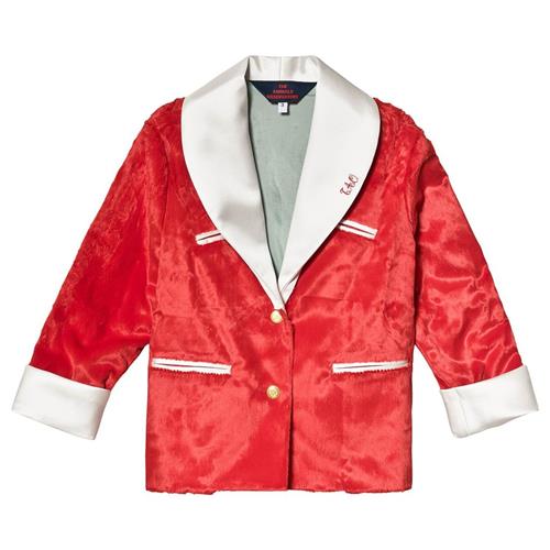 The Animals Observatory Cheetah Kids Coat Red Tao 6 Y    6 år  Unisex