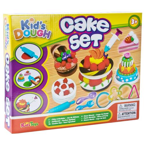 Kid's Dough Cake Set Legedej 3-12 Y    3-12 år  Unisex