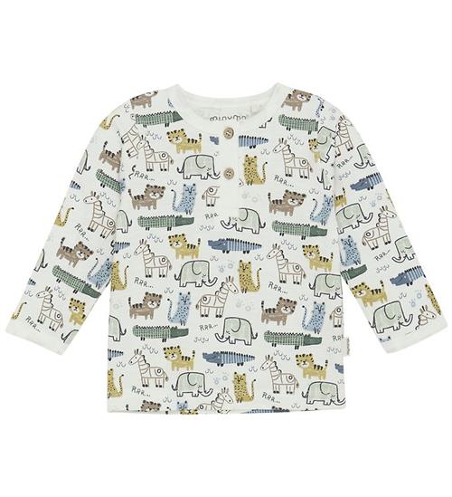 Minymo Bluse - Marshmallow White