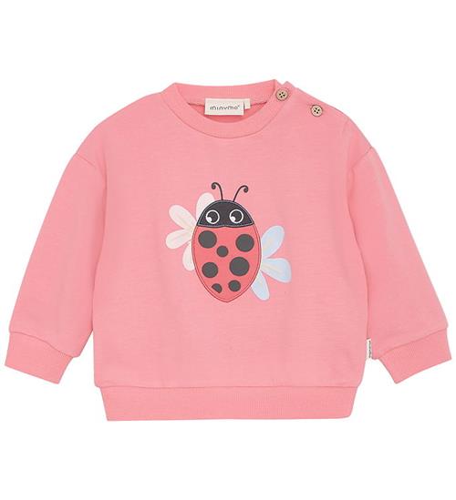 Minymo Sweatshirt - Strawberry Pink
