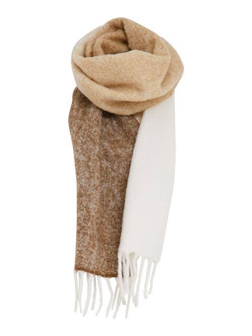 Peppercorn Sjal  beige / brun / hvid
