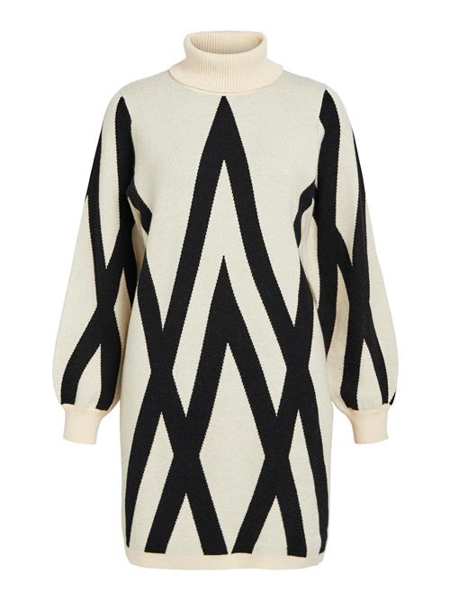 OBJECT Kjole 'OBJRAY'  creme / sort