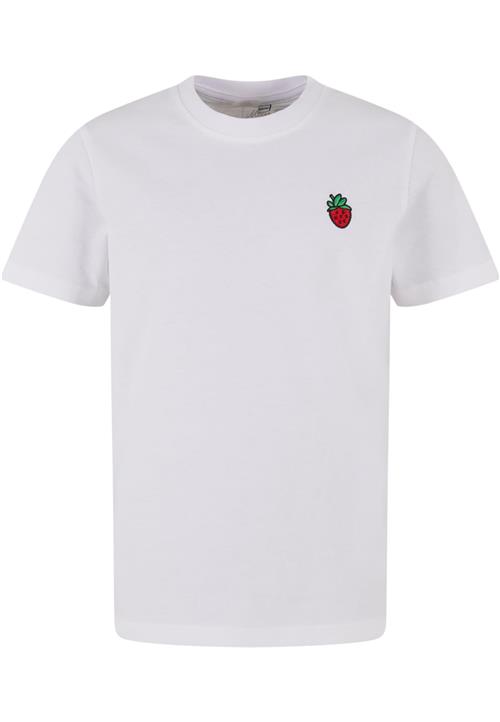 Mister Tee Shirts 'Strawberry Love'  grøn / carminrød / sort / hvid
