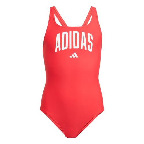 ADIDAS SPORTSWEAR Sportsbademode 'Collegiate'  rød / hvid