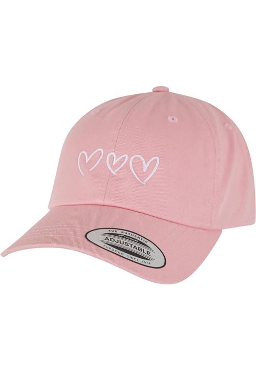 Mister Tee Hætte  pink / hvid