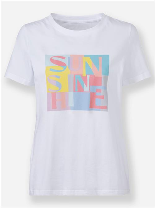 Se heine Shirts  lyseblå / gul / lyserød / hvid ved About You