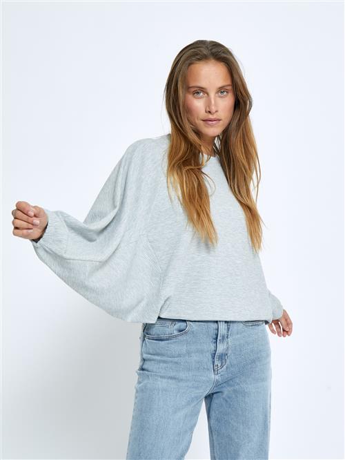 minus Sweatshirt 'Kolini'  lysegrå