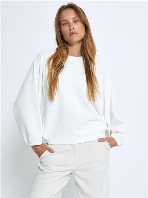 minus Sweatshirt 'Kolini'  hvid
