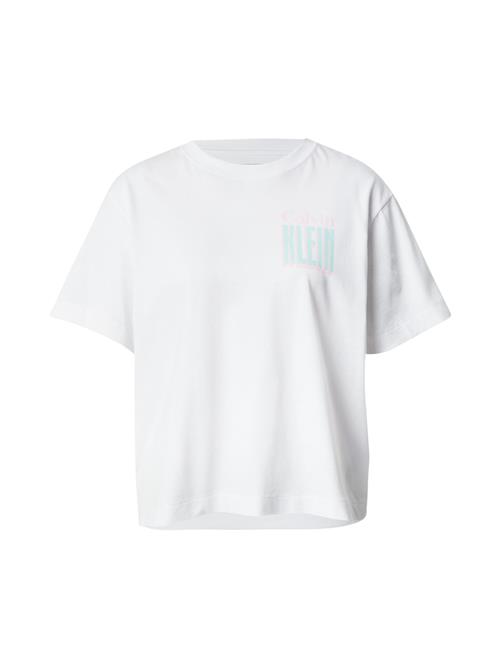 Calvin Klein Jeans Shirts  aqua / lyserød / hvid