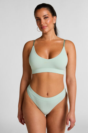 Hunkemöller G-streng med høj udskæring Dianne Grøn