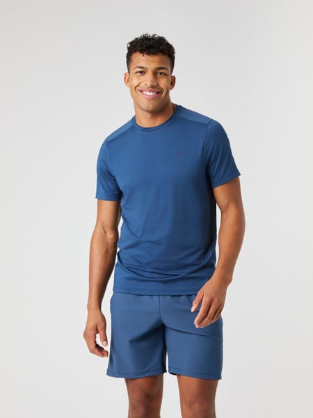 Björn Borg Ace Mesh Panel T-shirt Blå, S