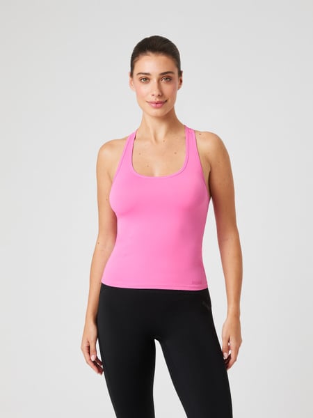 Björn Borg Borg Soft Racerback Tank Top Pink, XL