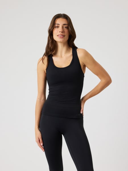 Björn Borg Borg Soft Racerback Tank Top Sort, XL
