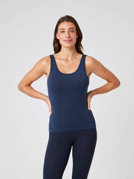 Björn Borg Studio Deep Back Tank Top Marineblå, M