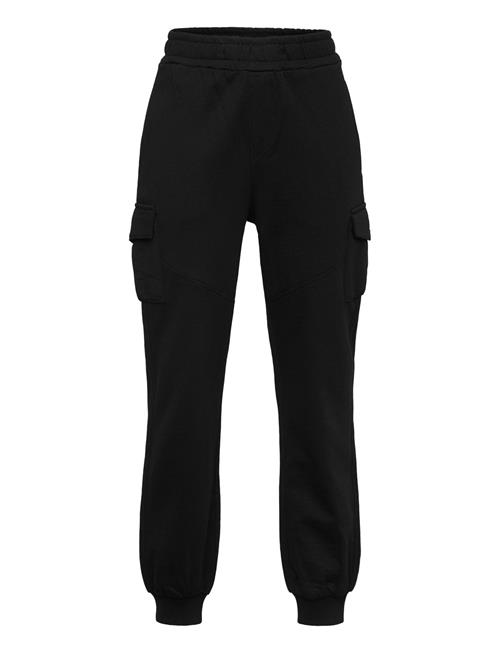 Trousers Cargo Jersey Ss25 Lindex Black