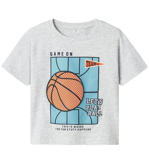 Name It T-shirt - NmmKeith - Light Grey Melange