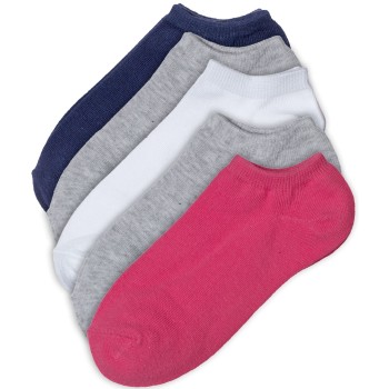 Pierre Robert Strømper 5P Low Cut Socks For Kids Rosa/Grå Str 25/27 Barn