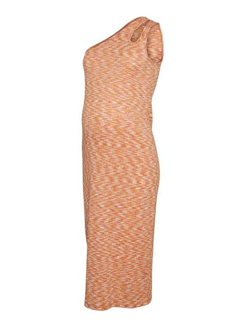MAMALICIOUS Kjole  beige / gul / orange
