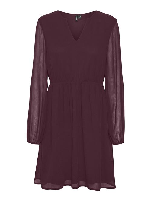 VERO MODA Kjole 'VILLA'  brombær