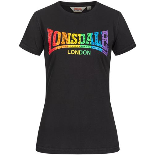 LONSDALE Shirts 'Happisburg'  grøn / lilla / orange / sort