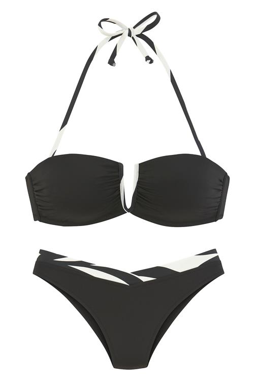 FRENCH CONNECTION Bikini  sort / hvid