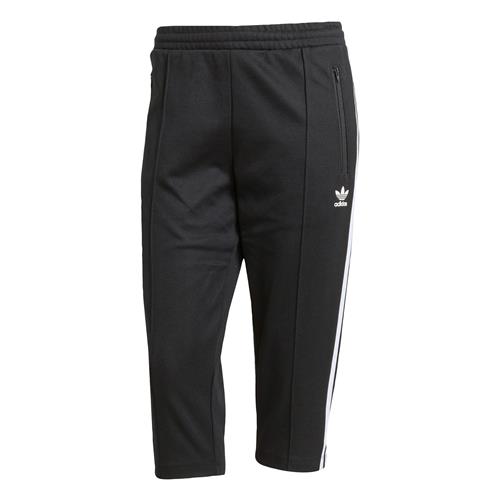 ADIDAS ORIGINALS Bukser 'Adicolor 3-Stripes Capri Track'  sort / hvid