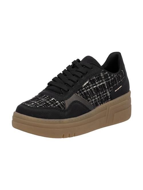 Rieker Sneaker low  sort / hvid