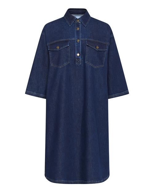 SAINT TROPEZ Blusekjole 'Loesa'  blue denim