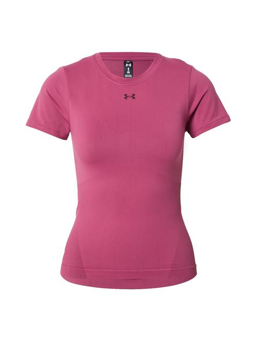 UNDER ARMOUR Funktionsbluse 'Vanish'  mørkebrun / magenta