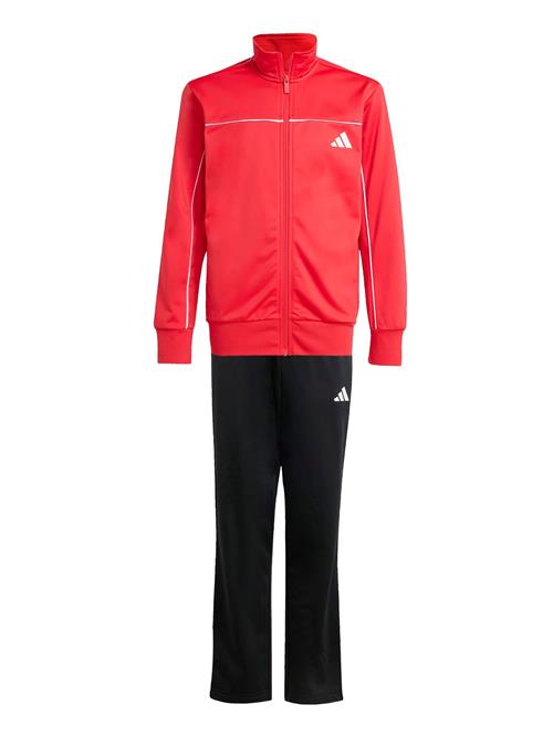 ADIDAS SPORTSWEAR Træningsdragt  rød / sort / hvid