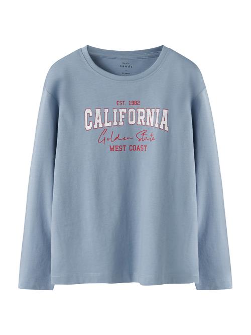 NAME IT Bluser & t-shirts 'NKFVEEN'  røgblå / grenadine / hvid