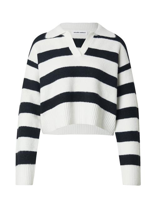 studioselect Pullover 'Fiona'  sort / hvid
