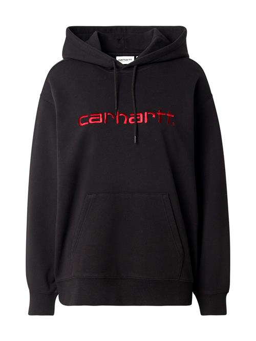 Carhartt WIP Sweatshirt  kirsebærsrød / sort