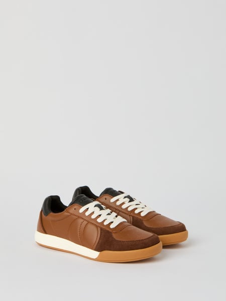Björn Borg Men's Volley Leather Sneakers Brun, 45